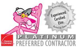Reroof "reroof America" roofing roofer "OC Platinum" "Platinum Roofing Contactor" "Owens corning Platinum" "Reroof America Contractors"